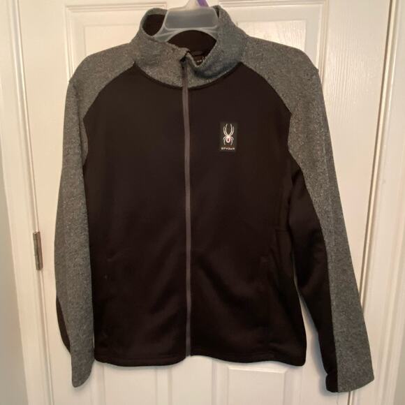 Spyder Mens Jacket Coat size L SPFED093-001 NWT NEW - Picture 2 of 8